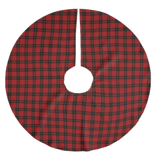 MacQueen Clan Tartan Kerstboom Rok (Voorkant)