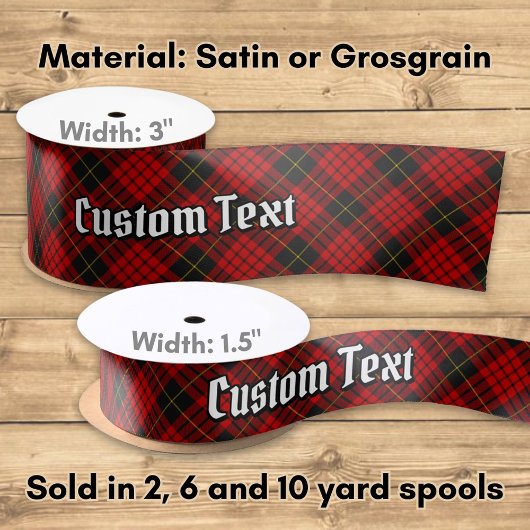 MacQueen Clan Tartan Lint
