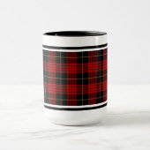 MacQueen Clan Tartan Mok (Midden)