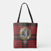 MacQueen Tartan & Badge Draagtas (Achterkant)