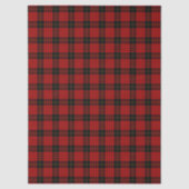 MacQueen Tartan Red en Black Pset Tissuepapier (Voorkant)