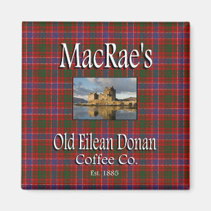 MacRae's Old Eilean Donan Coffee Co. Magnet Magneet