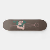 Macrame Planthanger Planter Potten Illustratie Skateboard (Horizontaal)