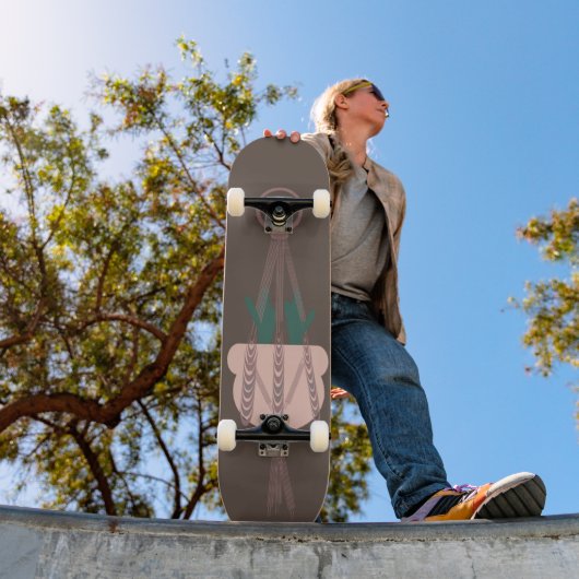 Macrame Planthanger Potten Cactus Skateboard (Buiten 1)