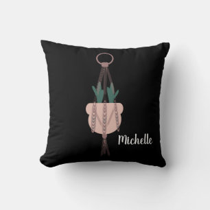 Macrame Planthanger Potten Hangende Cactus Kussen