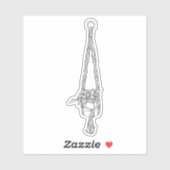 Macrame Pothos-Sticker Sticker (Vel)