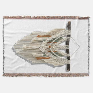 Macrame Throw Blanket Deken