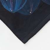 Macro Aurora Bloem Fleece Deken (Hoek)