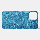 Macro Bubbling Blue Zee Foto Case-Mate iPhone Case (Achterkant (horizontaal))