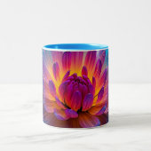 Macro Ethereal Zen Tweekleurige Koffiemok (Center)