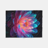 Macro Ethische Zen Fleece Deken (Voorkant (Horizontaal))