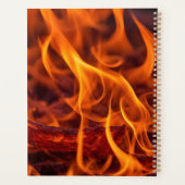 macro Flamme d'incendie (Dos)