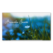 macro fleurs dans le champ, pour fleuriste, Carte  (devant)