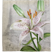 Macro Flower Lly Douchegordijn (Voorkant)