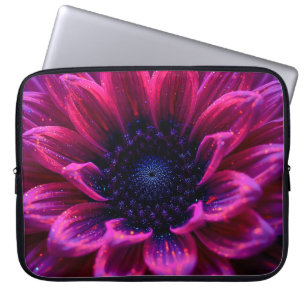Macro Fuchsia Nevel 15 inch Laptop Sleeve
