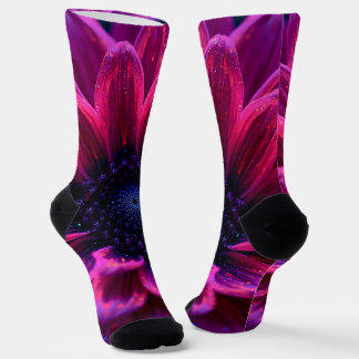 Macro Fuchsia Nevel Sokken