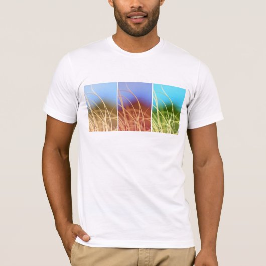 Macro Grass Trio T-shirt (Voorkant)