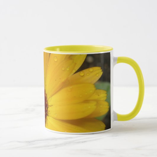 Macro Mug jaune Marigold (Droite)