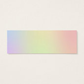 Macro Rainbow Rose Mariage Carte de lieu (Dos)