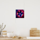 Macro Stralende Rel Poster (Keuken)