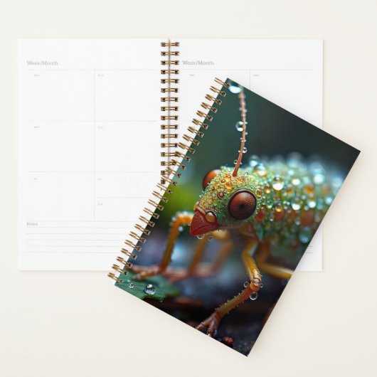 Macro van bosinsecten planner (Display)