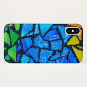 macro van gekleurd glas Case-Mate iPhone case (Achterkant (horizontaal))