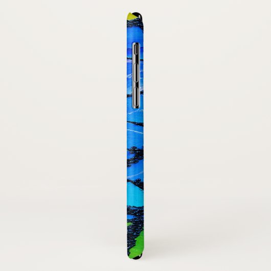 macro van gekleurd glas Case-Mate iPhone case (Achterkant/links)