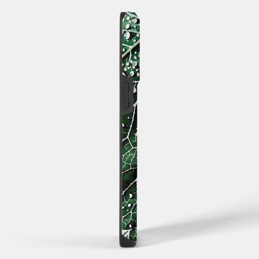 Macrobladillustratie iPhone Hoesje (Rechterkant)