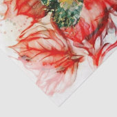 Macrobloesem van de rode Waterverf Tissuepapier (Detail)