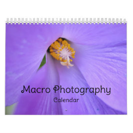 Macrofotografie-agenda Kalender