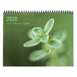Macrofotografie-agenda Kalender