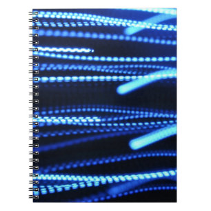 Macrofotografie van lichten notitieboek