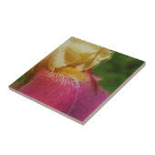 Macrogeel Iris Floral Art Tile Tegeltje (Zijkant)