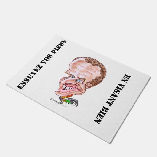 macron deurmat (Schuin)