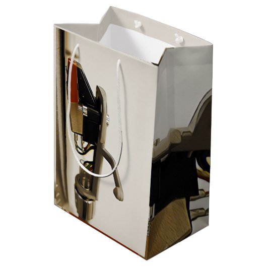 Macroopname cartridge - medium cadeauzakje (Achterkant Gekanteld)