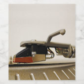 Macroopname cartridge - wijn etiket (Enkel label)