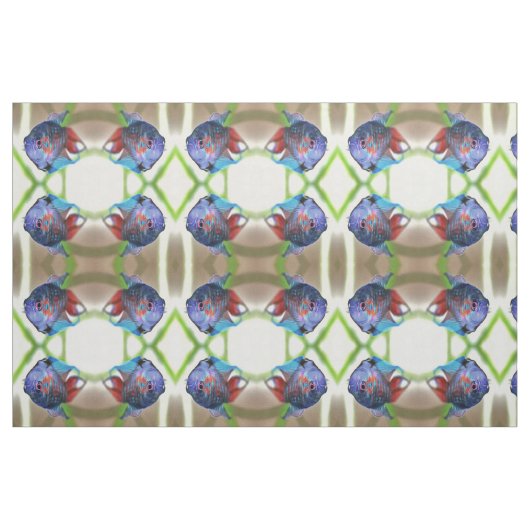 Macropodus Opercularis Aquarium vis Stof (Fat Quarter)