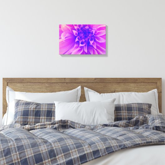 Macrorororororoze ventilator canvas afdruk (Insitu (Slaapkamer))