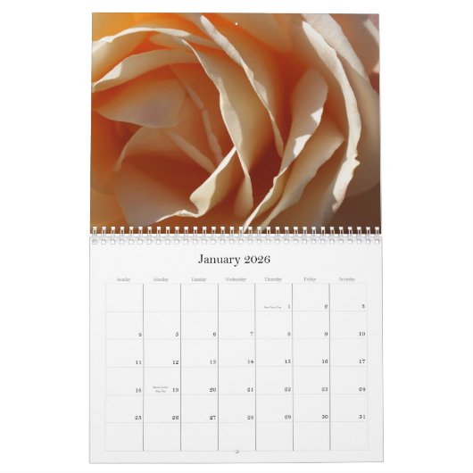 Macrorozen florale fotografie kalender 2013 (Jan 2026)