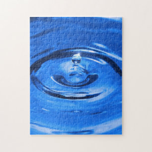 Macrowaterdruppel Legpuzzel