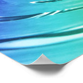 Macrowaterdruppel Poster (Hoek)