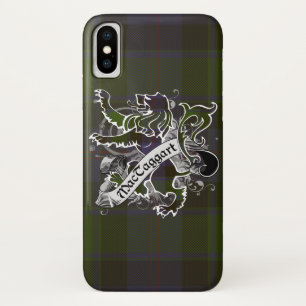 MacTaggart Tartan Lion iPhone X Hoesje