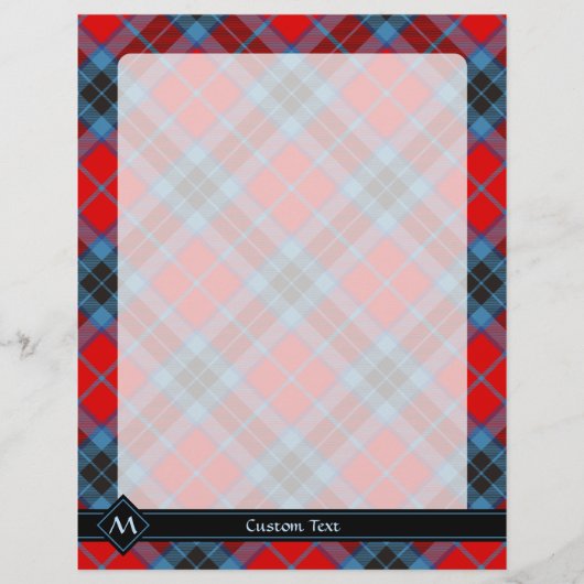 MacTavish Clan Tartan Flyer (Voorkant)