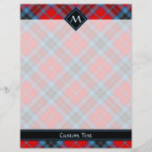 MacTavish Clan Tartan Flyer (Achterkant)