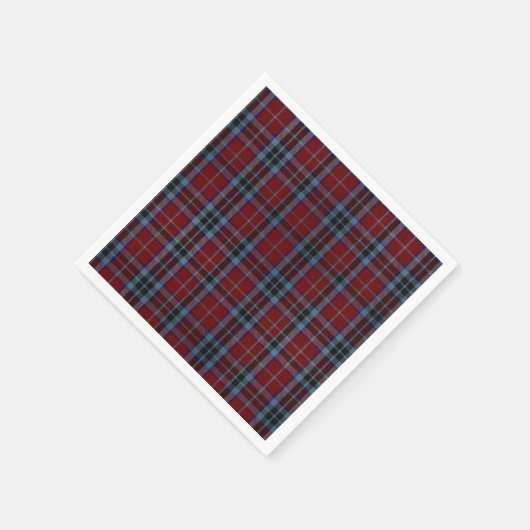 MacTavish Clan Tartan Plaid Papieren servetten (Hoek)