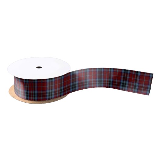 MacTavish Clan Tartan Pset Ribbon Lint (Spoel)
