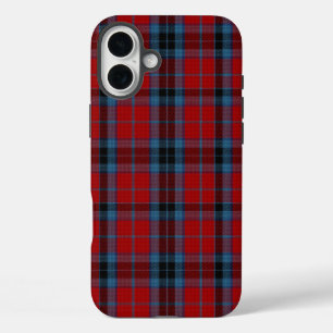 MacTavish Tartan Red en Blue Pset iPhone 16 Plus Hoesje