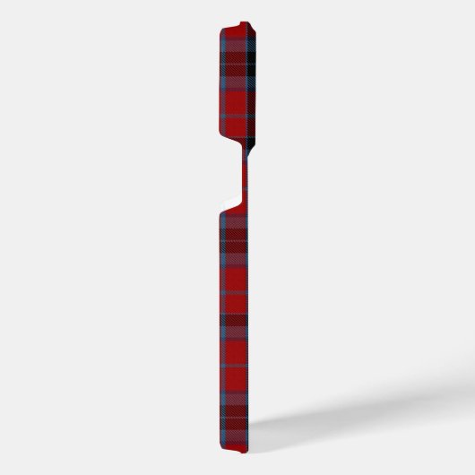 MacTavish Tartan Red en Blue Pset iPhone Hoesje (Rechterkant)