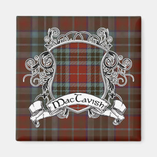 MacTavish Tartan Shield Magneet