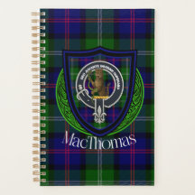 MacThomas Scottish Clan Tartan & Crest